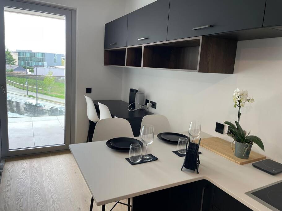 Luxury 2023 Flat In Center With Terrace & Parking- Cd4 Appartement